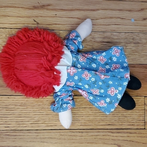 vintage 1991 Raggedy Ann 8" Plush Doll By Applause #16660 - Picture 3 of 6